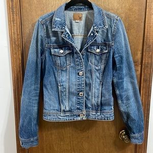 Distressed American Eagle Jean Jacket